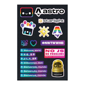 Astro Sticker Sheet